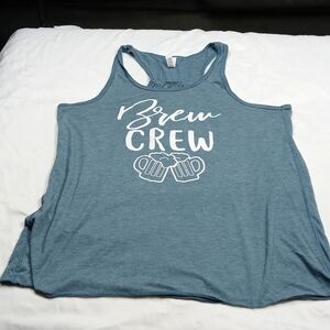 Brew Crew womens 2XL  tank top